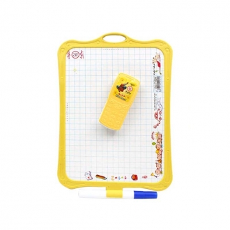 ARDOISE 2EN1+STYLO REF 84 LE COQ