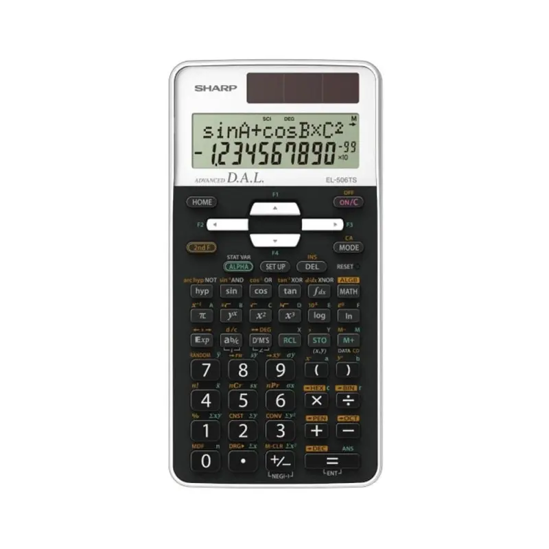 CALCULATRICE SC.SHARP COUL EL-506TS 470F