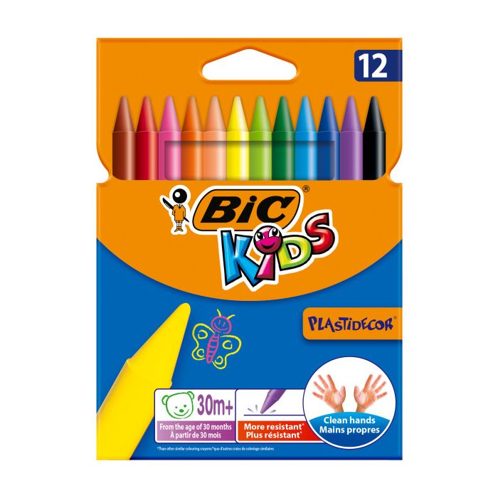 PLASTIDECORE ETUIE DE 12 BIC