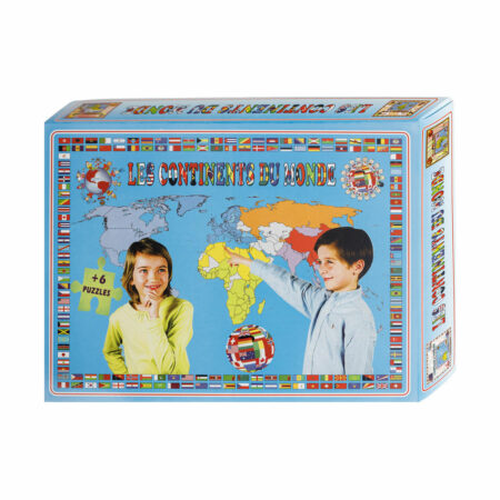 LES CONTINENTS DU MONDE