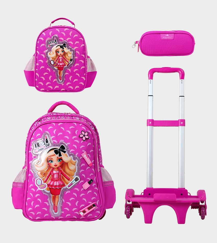 SAC A DOS TROLLEY 17" 3PCS GB5176TB