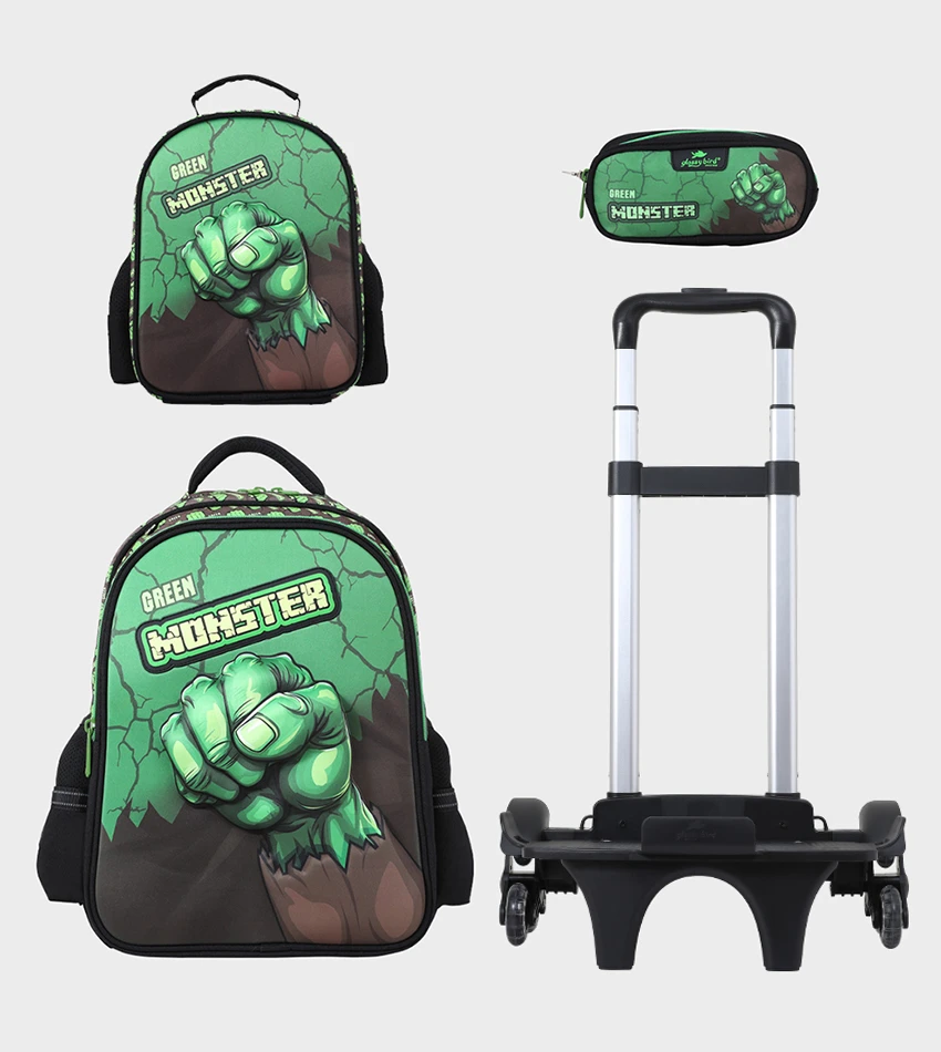 SAC A DOS TROLLEY 17" 3PCS GB5179TB