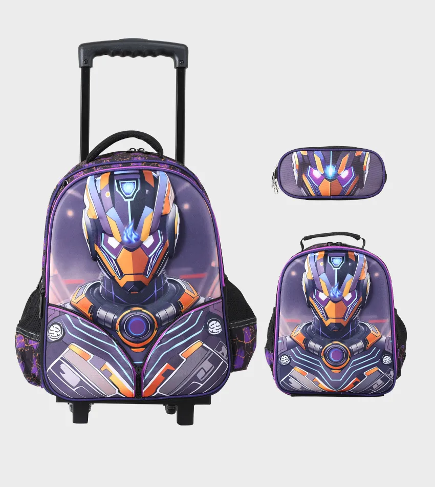 SAC A DOS TROLLEY 17" 3PCS GB5222T