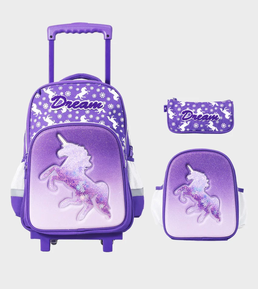 SAC A DOS TROLLEY 17" 3PCS GB5231T