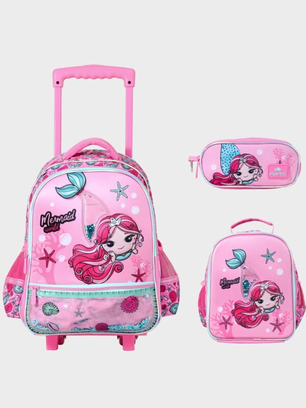 Ensemble cartable 17" Trolley, Isotherme, Trousse - GB5200T