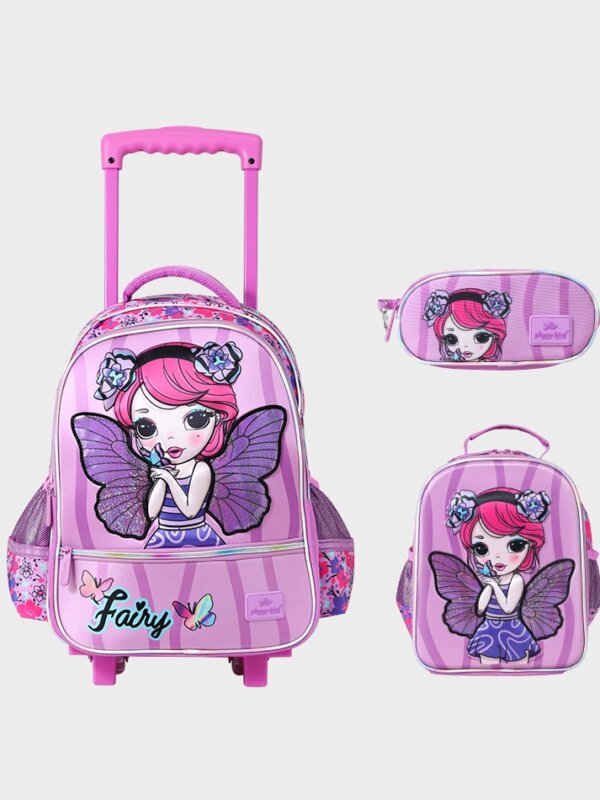 Ensemble cartable 17" Trolley, Isotherme, Trousse - GB5203T