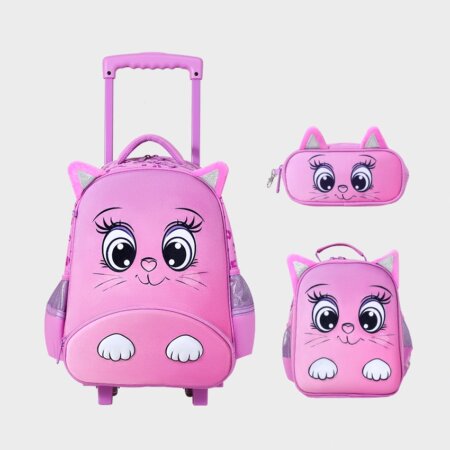 Ensemble cartable 17" Trolley, Isotherme, Trousse - GB5211T