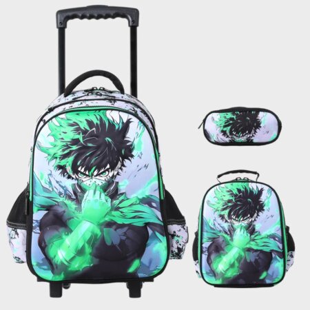 Ensemble cartable 17" Trolley, Isotherme, Trousse - GB5218T