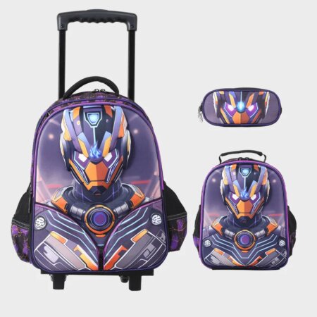 Ensemble cartable 17" Trolley, Isotherme, Trousse - GB5222T