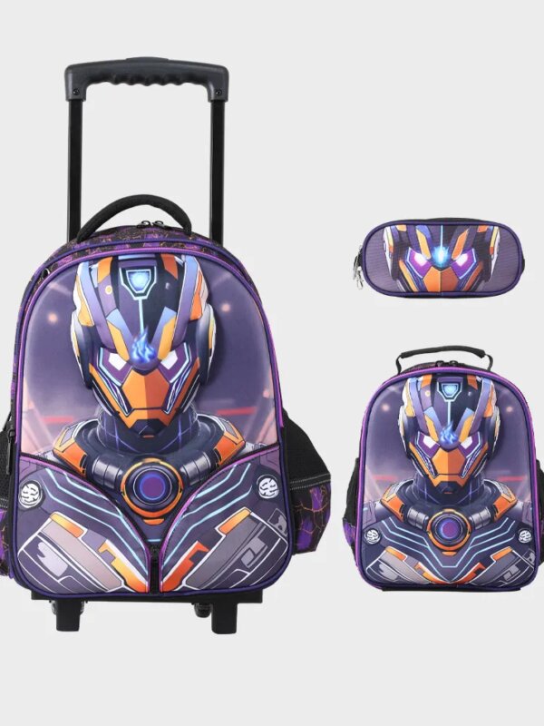 Ensemble cartable 17" Trolley, Isotherme, Trousse - GB5222T