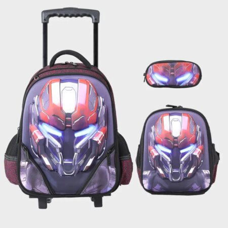 Ensemble cartable 17" Trolley, Isotherme, Trousse - GB5223T