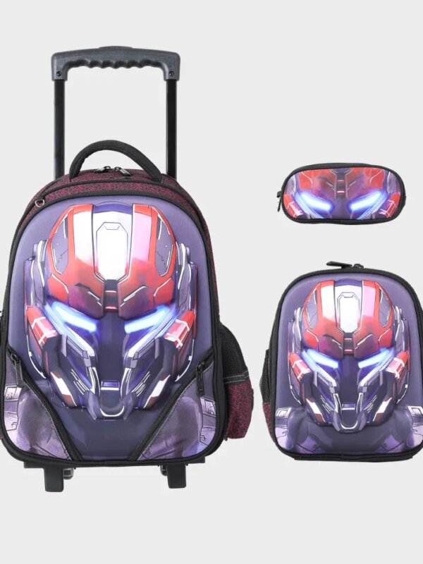 Ensemble cartable 17" Trolley, Isotherme, Trousse - GB5223T