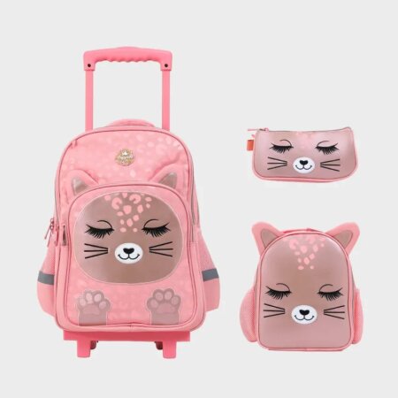 Ensemble cartable 17" Trolley, Isotherme, Trousse - GB5234T