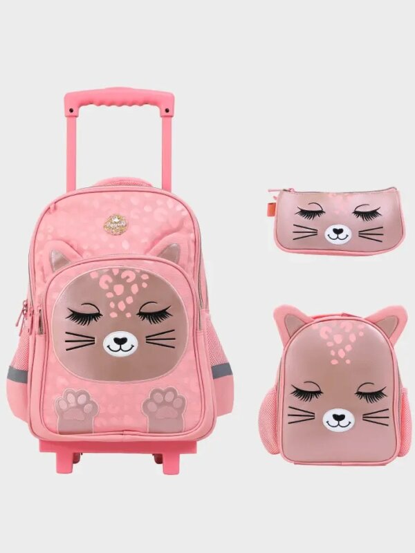 Ensemble cartable 17" Trolley, Isotherme, Trousse - GB5234T