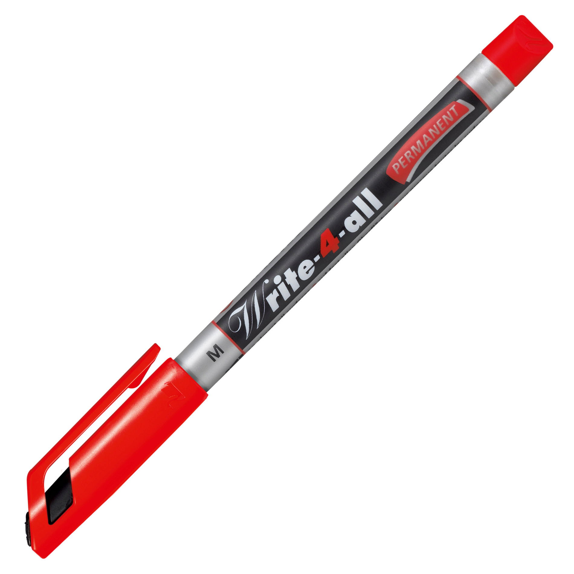 Stylo unique - rouge - pointe moyenne (M) STABILO Stylo Multicolore pour Étudiants et Professionnels