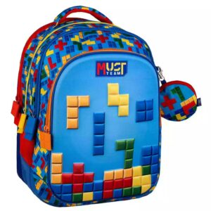 Sac à Dos Must Team 586203 design briques colorées
