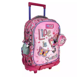 Sac à Dos Must Team 586258 design papillons trolley