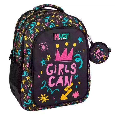 SAC A DOS MUST TEAM 4 CASE GIRLS CAN 586787