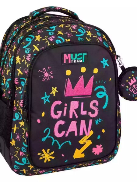 SAC A DOS MUST TEAM 4 CASE GIRLS CAN 586787