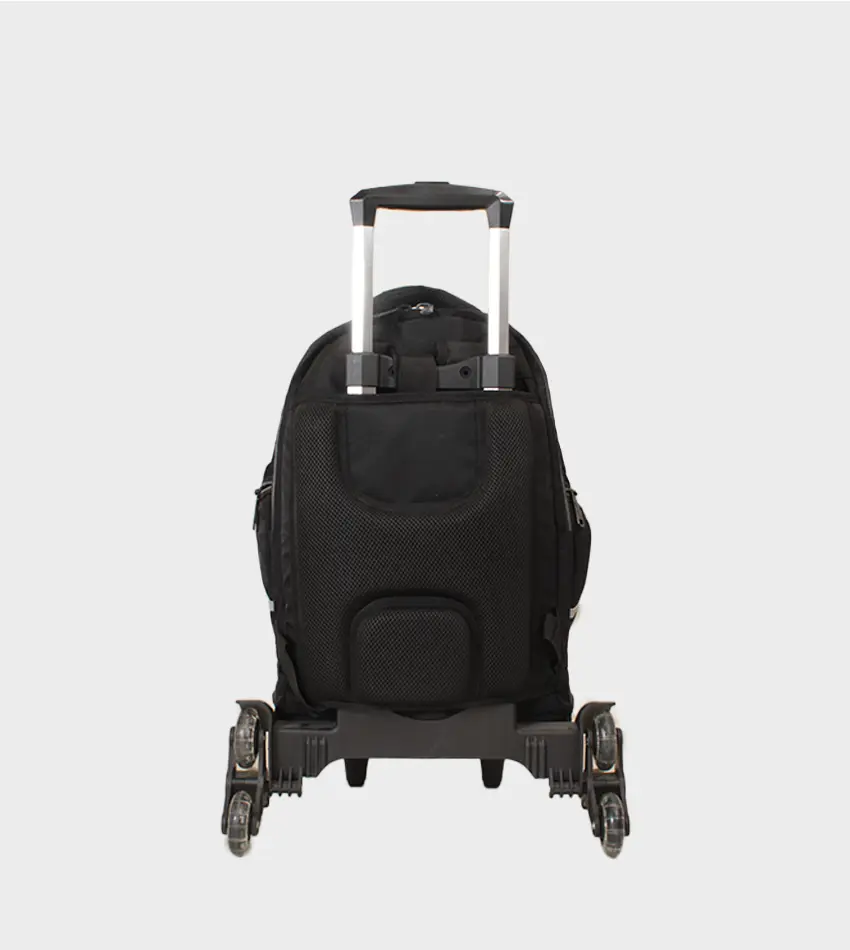 Sac à Dos Scolaire 17 Pouces + Trolley GB2670T-1 avec Trousse - Confortable et Résistant pour Collège et Lycée – Image 5