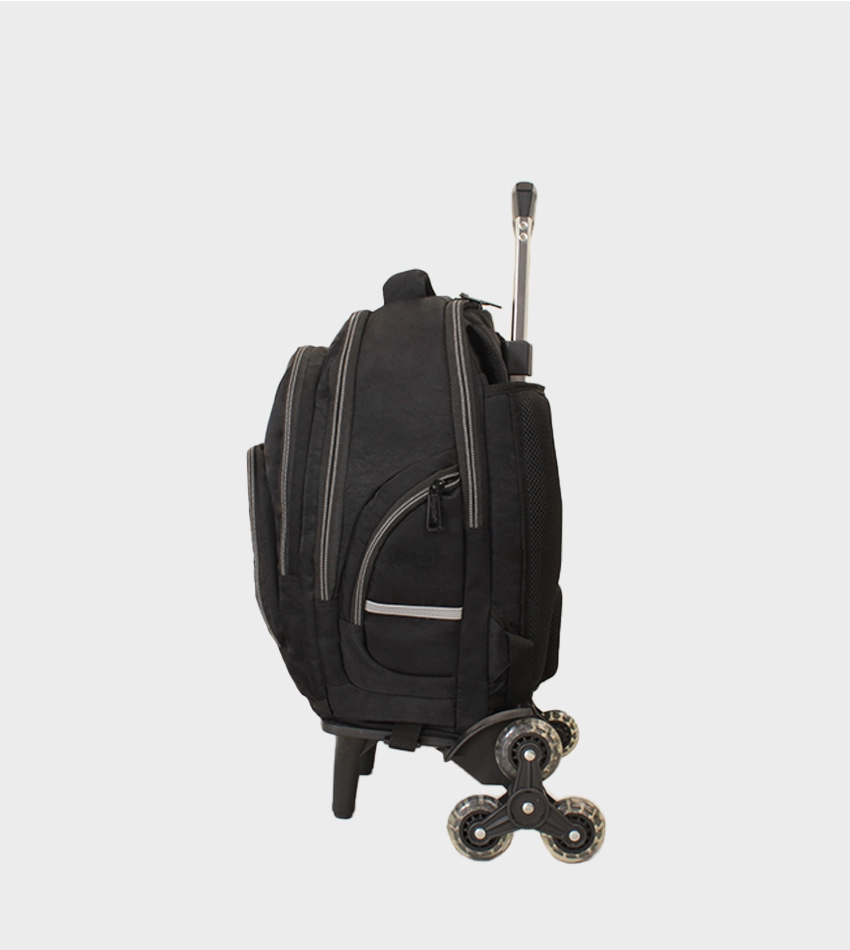 Sac à Dos Scolaire 17 Pouces + Trolley GB2670T-1 avec Trousse - Confortable et Résistant pour Collège et Lycée – Image 4