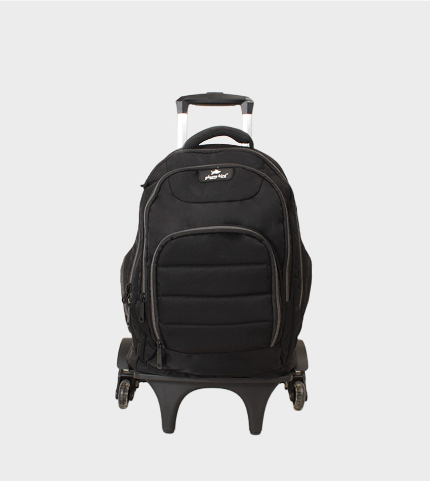 Sac à Dos Scolaire 17 Pouces + Trolley GB2670T-1 avec Trousse - Confortable et Résistant pour Collège et Lycée – Image 2