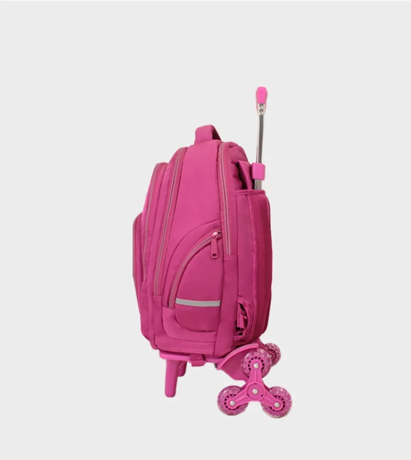 Chariot Scolaire GlossyBird 3 Roues Violet - Style et Facilité pour l’École – Image 3