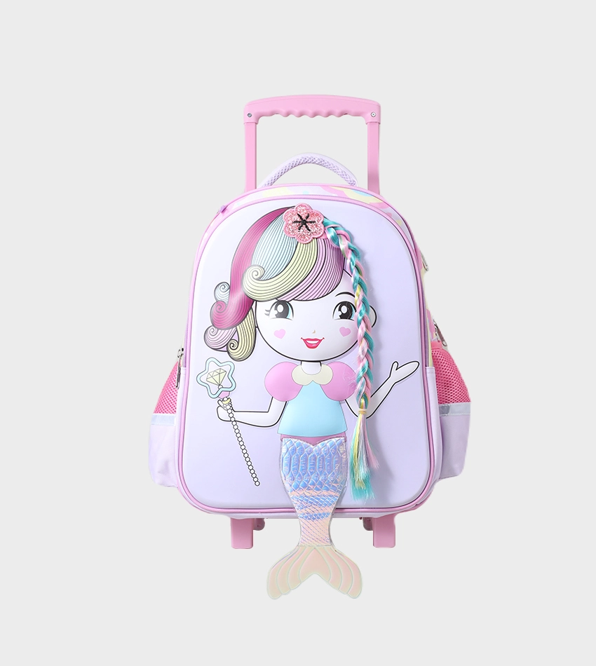 Cartable à Roulettes 17" +  Lunch Bag & Trousse Enfant - GB3901T
