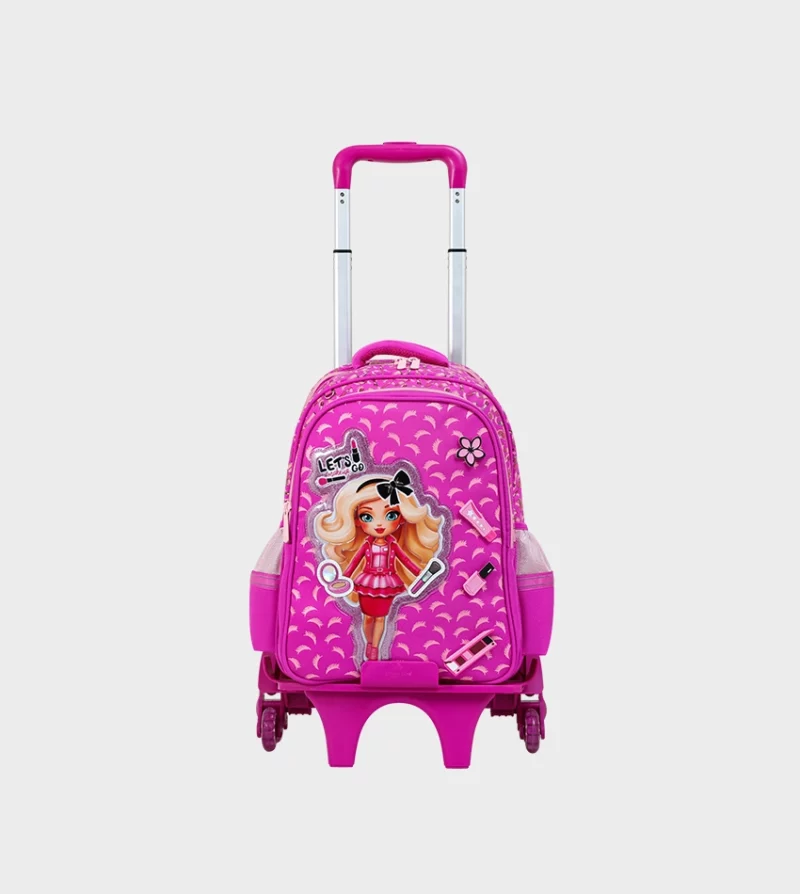 Chariot Scolaire GlossyBird 3 Roues Violet - Style et Facilité pour l’École – Image 4