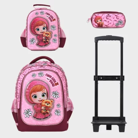 Sac a dos Détachable 14",trolley , Sac à Déjeuner, Trousse - GB5181TB