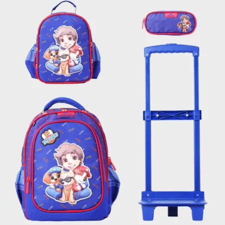 Ensemble Sac à dos Trolley 14" , Sac isotherme, Trousse- GB5184TB