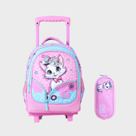 Cartable à Roulettes 15" & Trousse Enfant - GB5213T