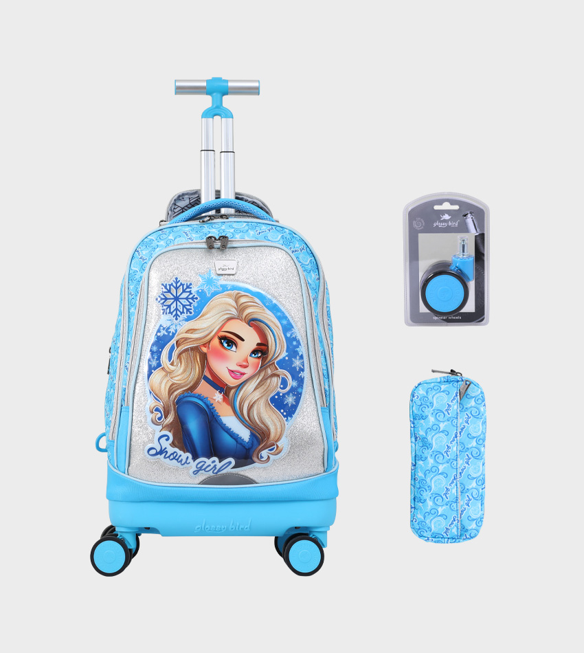 GB5254T-4_0.jpg Cartable à Roulettes Détachable & Trousse Enfant 18" - GB5254T – Image 1