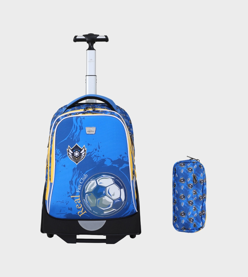 Cartable à Roulettes & Trousse Enfant 18" - GB5256T