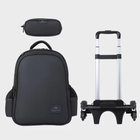 Cartable Enfant à Roulettes Détachable 17" + Trousse (Chariot Vendu Séparément) - GB5261T