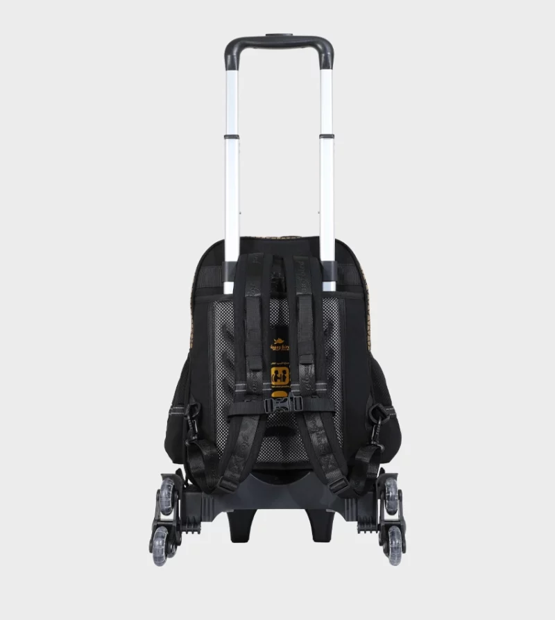 Chariot Scolaire GlossyBird 3 Roues Noir - Style et Facilité pour l’École – Image 4