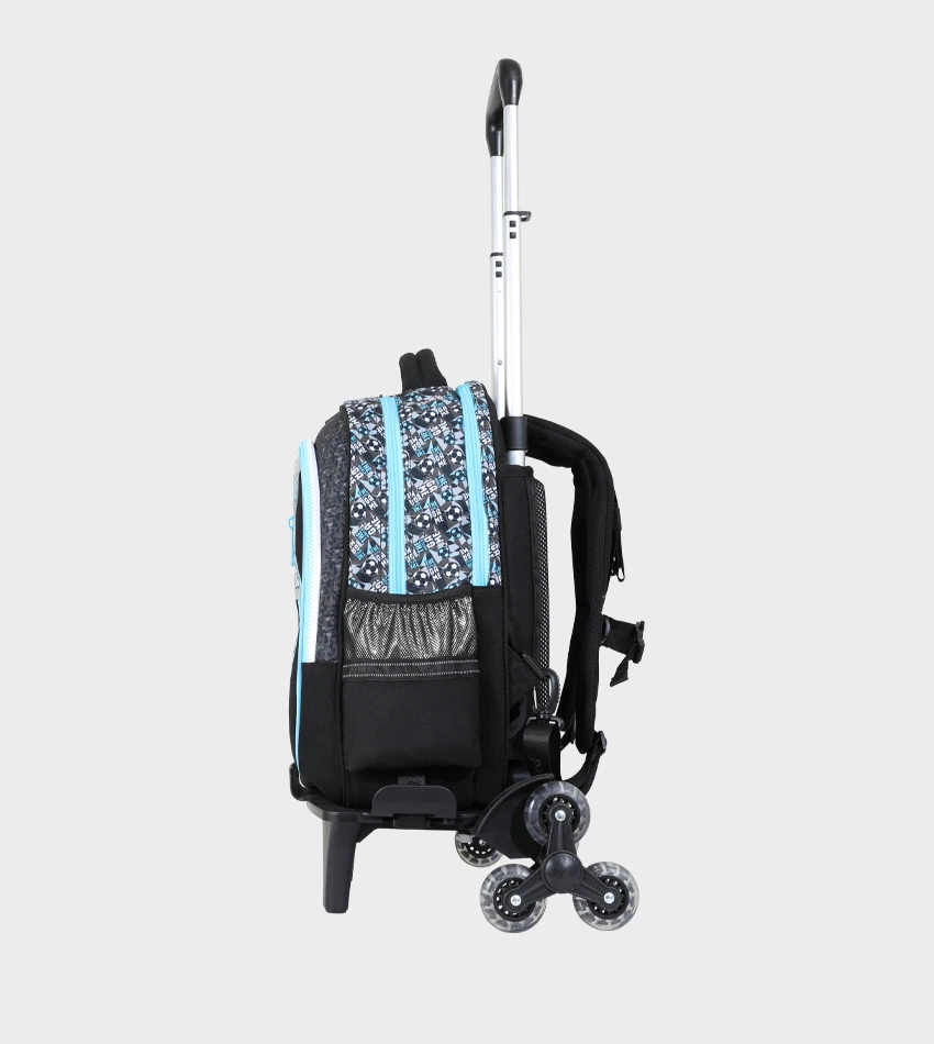 Cartable Enfant à Roulettes Détachable 17" + Lunch Bag + Trousse (Chariot Vendu Séparément) - GB5387T – Image 20