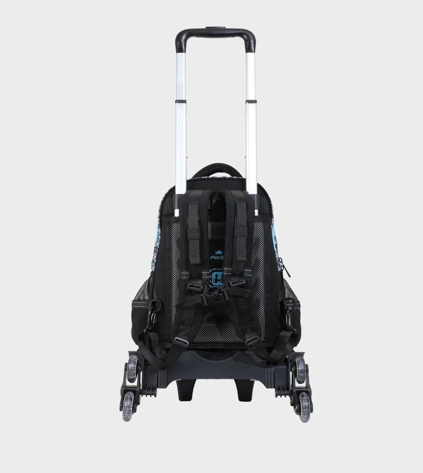 Cartable Enfant à Roulettes Détachable 17" + Lunch Bag + Trousse (Chariot Vendu Séparément) - GB5387T – Image 23