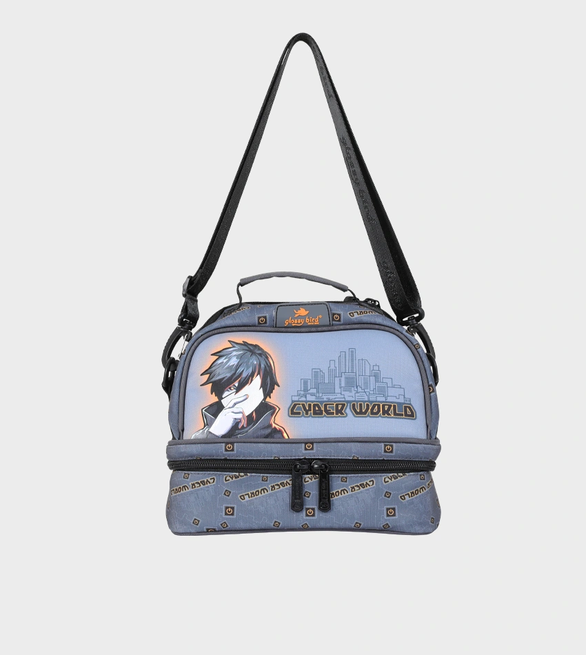 Cartable Enfant à Roulettes Détachable 17" + Lunch Bag + Trousse (Chariot Vendu Séparément) - GB5398T – Image 10