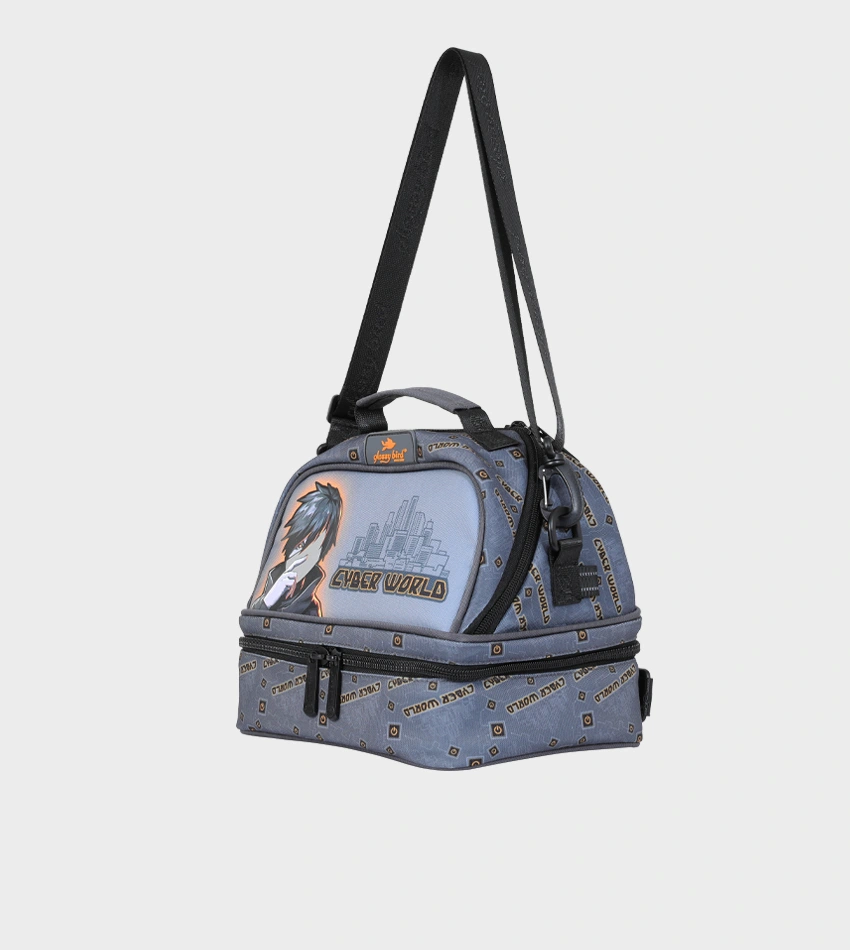 Cartable Enfant à Roulettes Détachable 17" + Lunch Bag + Trousse (Chariot Vendu Séparément) - GB5398T – Image 11