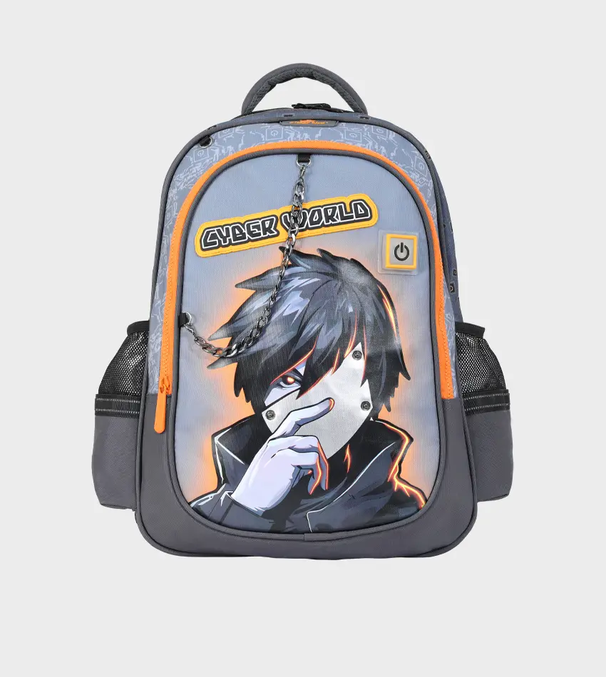 Cartable Enfant à Roulettes Détachable 17" + Lunch Bag + Trousse (Chariot Vendu Séparément) - GB5398T – Image 13