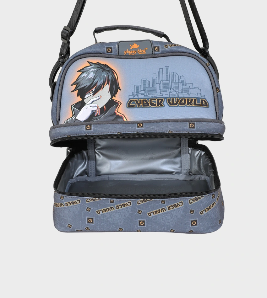 Cartable Enfant à Roulettes Détachable 17" + Lunch Bag + Trousse (Chariot Vendu Séparément) - GB5398T – Image 15