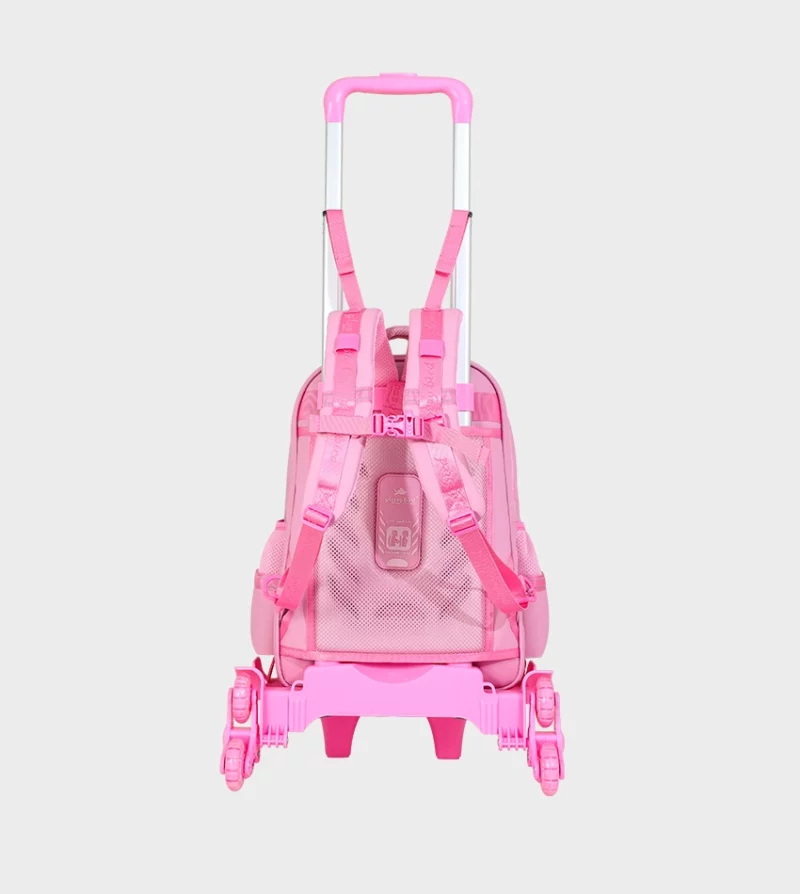 Chariot Scolaire GlossyBird 3 Roues Rose - Style et Facilité pour l’École – Image 6
