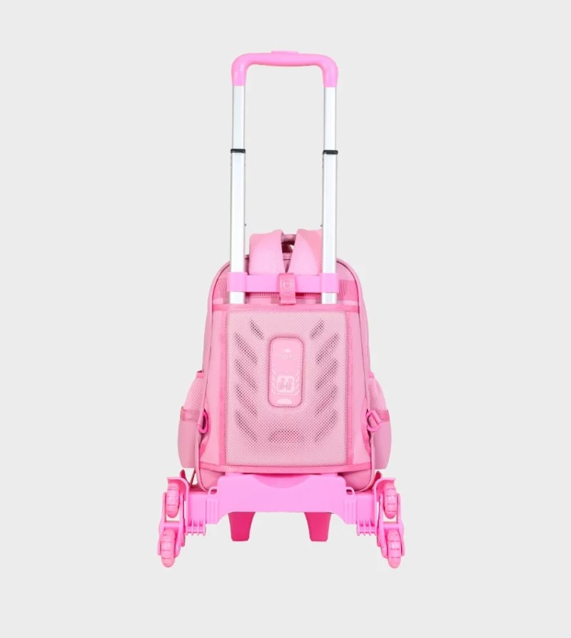 Chariot Scolaire GlossyBird 3 Roues Rose - Style et Facilité pour l’École – Image 4