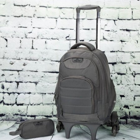 Sac à Dos Scolaire 17 Pouces + trolley GB2670T-6 avec Trousse - Confortable et Résistant pour Collège et Lycée