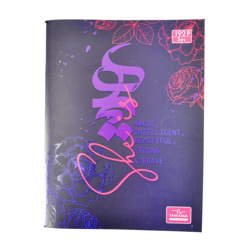 Cahier Piqué 192P Grand Format Carton Couché 70g BMV SYS – YAMAMA – Image 4