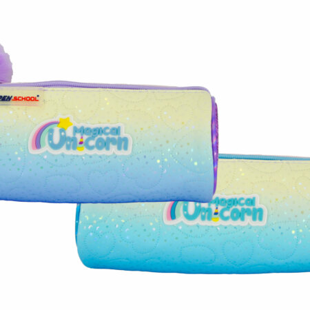 Trousse scolaire UNICORNE pratique et durable pour enfants