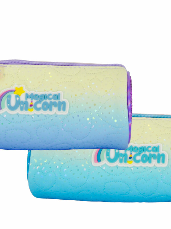 Trousse scolaire UNICORNE pratique et durable pour enfants