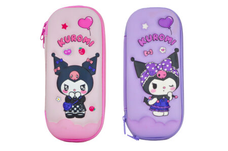 Trousse scolaire Kuromi pratique et durable pour enfants