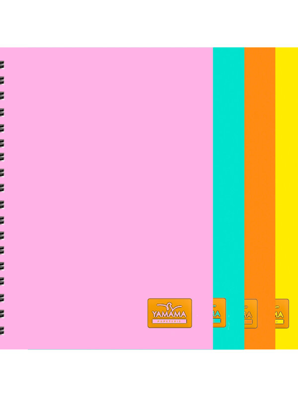 Cahier WIRO 200P Grand Format Plastifier 80G UNI – YAMAMA